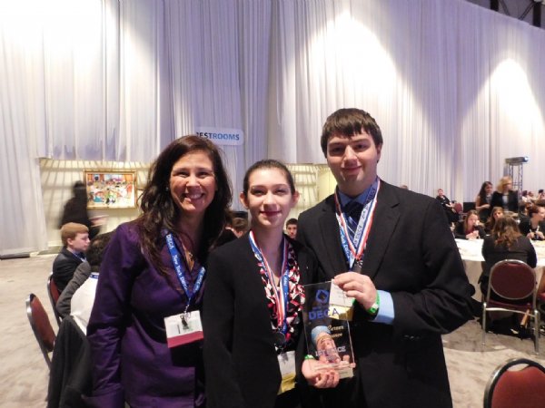 Rachel Vaughan Wins First Place in New York State in the International DECA Competition